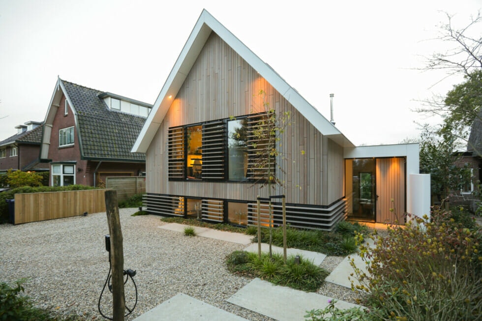 Moderne Nieuwbouw vrijstaande woning in Soest, ontworpen door Valk Architecten Soest